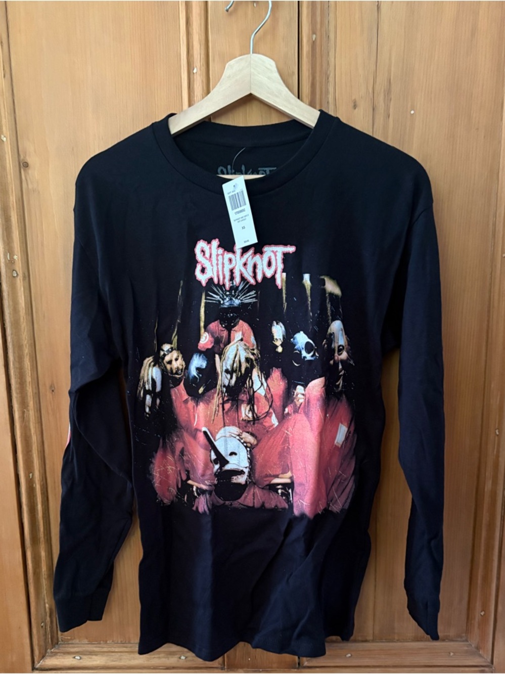 Slipknot Black Graphic Long-Sleeve Band Tee
